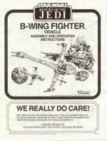 B-Wing Instruction Sheet