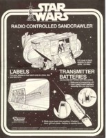 Sandcrawler, Instruction Sheet