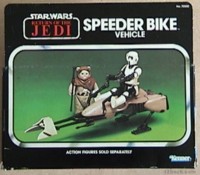 Speeder Bike, Box Back