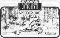 Speeder Bike, Instruction Sheet